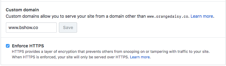 Enable HTTPS for Custom Domain on GitHub Pages