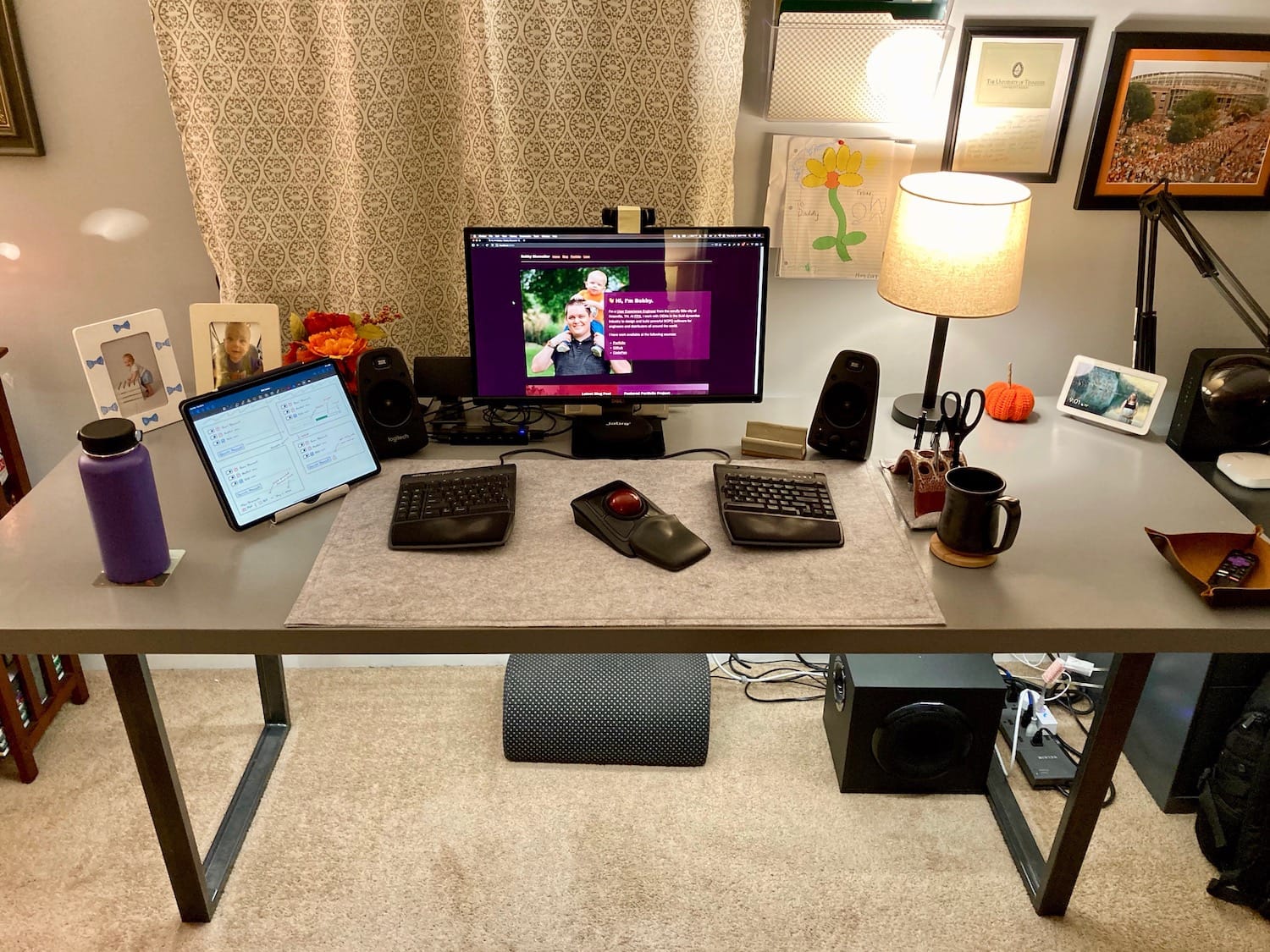 Picture of my
desk